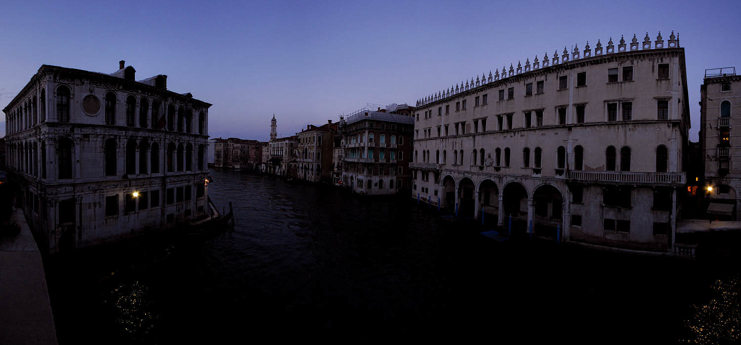 Canal Grande e ponte di Rialto a Venezia