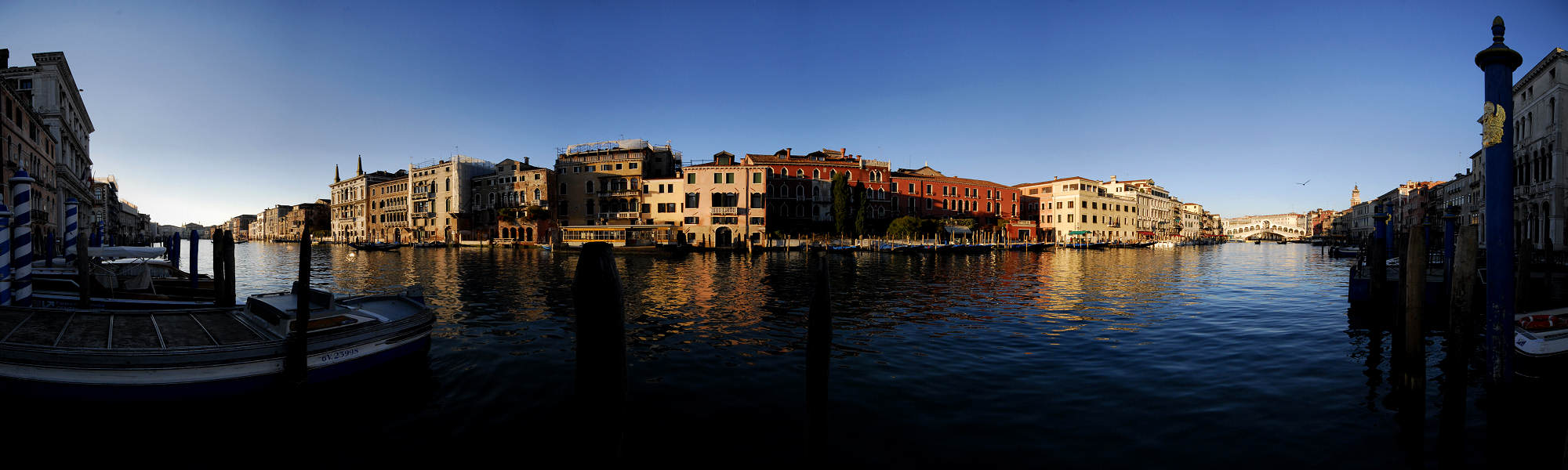 Canal Grande e ponte di Rialto a Venezia
