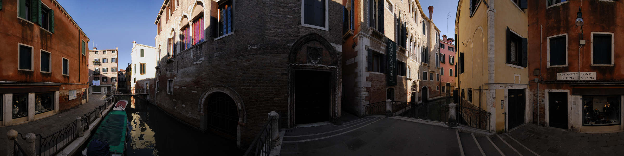 ponte San Toma e casa di Goldoni