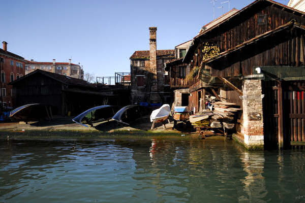 Venezia, squero San Trovaso