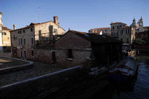 Venezia, squero San Trovaso