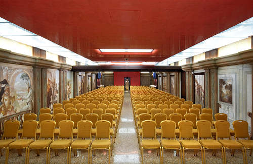 Castello di Bevilacqua, sala troni