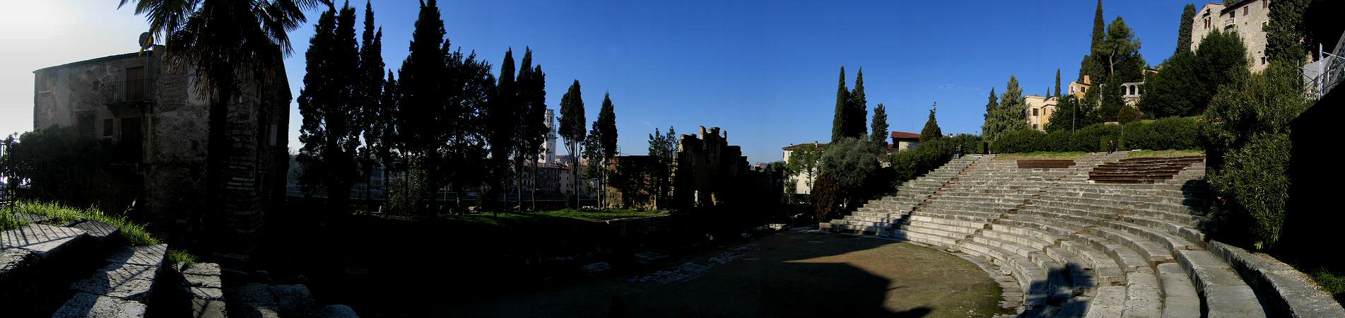 il Teatro Romano a Verona