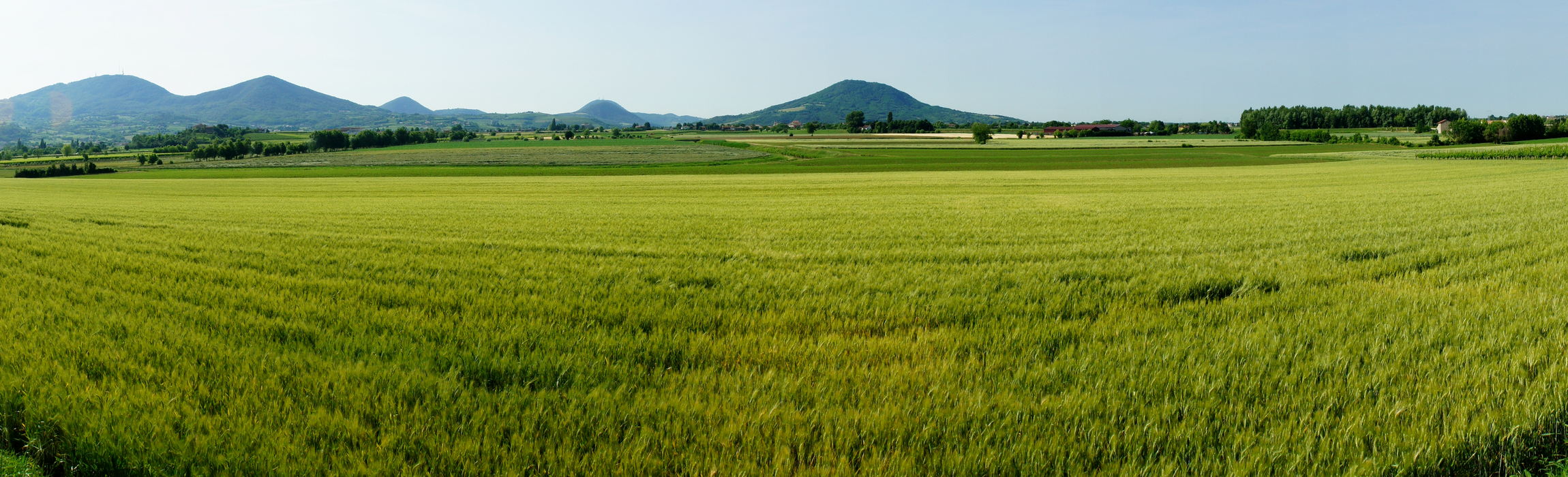 Anello Ciclabile attorno ai Colli Euganei, zona Lovertino vs Monte Madonna