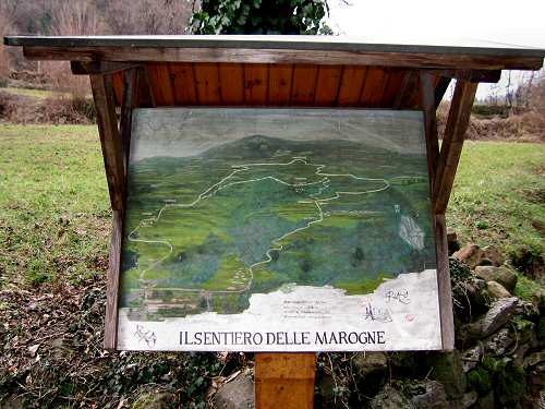 sentiero delle Marogne, Chiampo