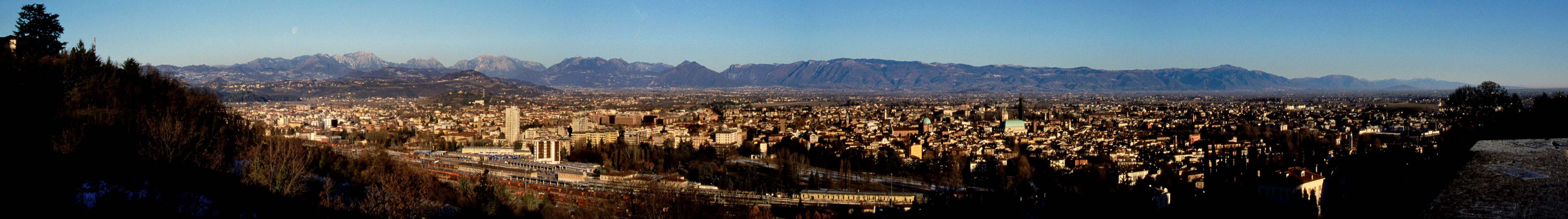 Vicenza, panoramica da Monte Berico